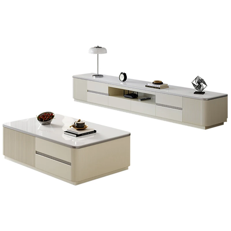 European Designer Coffee Table Industrial Unique Minimalist Nordic Coffee Table Marble Luxury Muebles Para Hogar Home Furniture