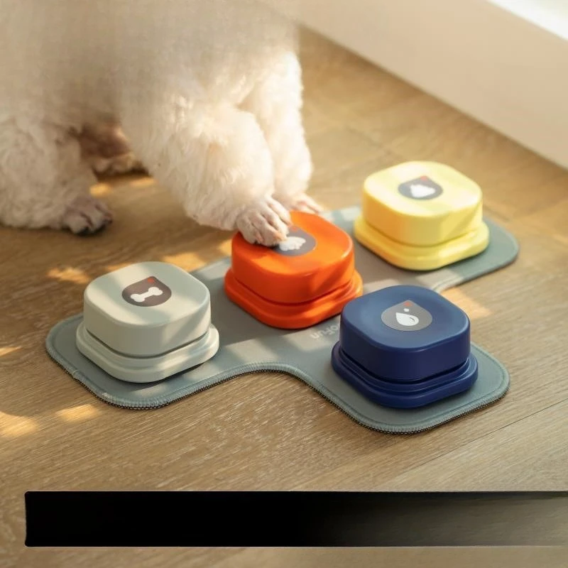 

Dog Button Talk Pet Communication Sound Puppy Communication Button Cat Ring Cat Trainer China