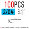 100pcs  Size 2I0