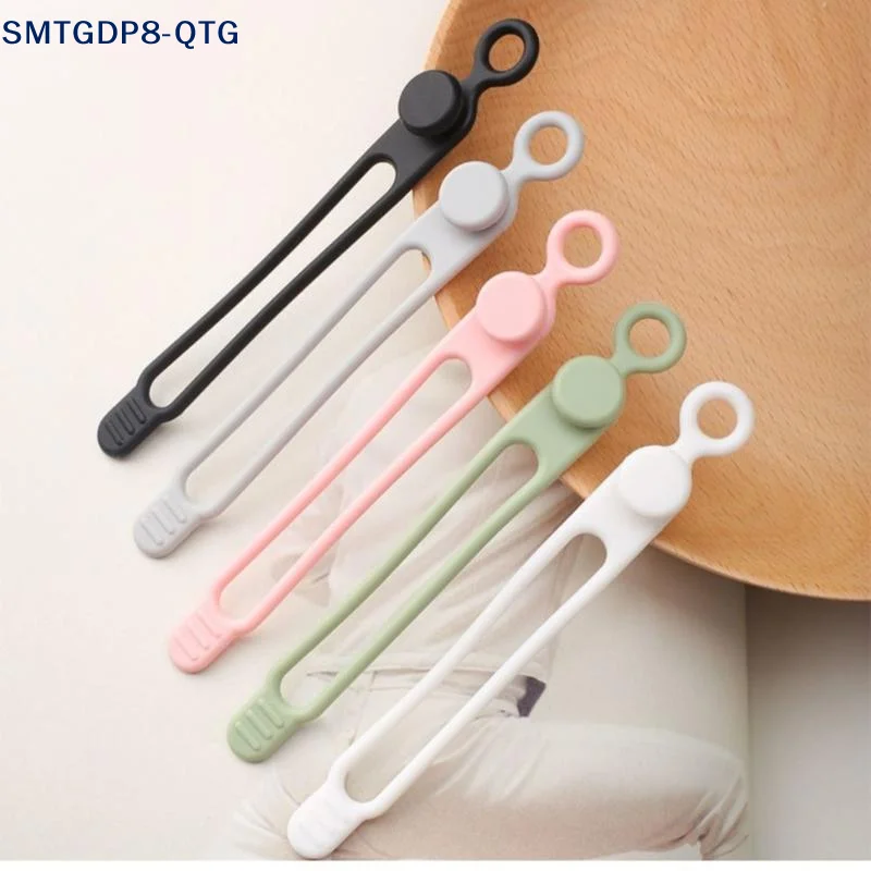 NEW NEW Silicone ,,Cable Straps,Reusable Cord Ties,Travel Cable Organizer ,Cute Elastic Tie, Wire Ties