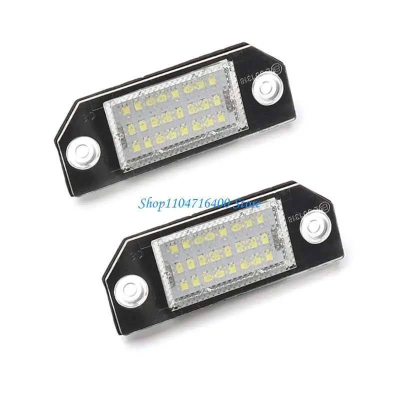 

y1gd Sleeks Designs LED Number Plate Lamp Bulb Reliable License Plate Light for C-MAX