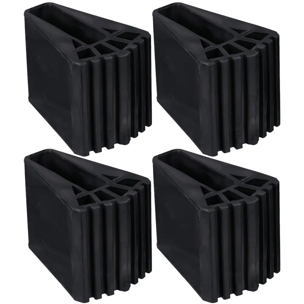 4pcs Anti-Slip Rubber Feet Pads for Step Ladders – Replacement Stability & Safety Accessories