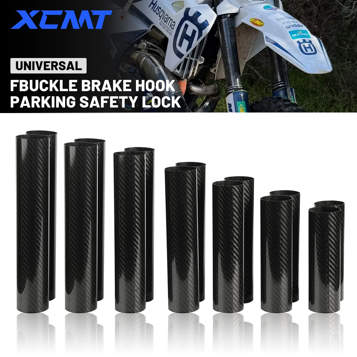 Regulowane części motocyklowe Osłona przedniego widelca z włókna węglowego do KTM KAWASAKI SUZUKI HONDA YAMAHA Uniwersalne części