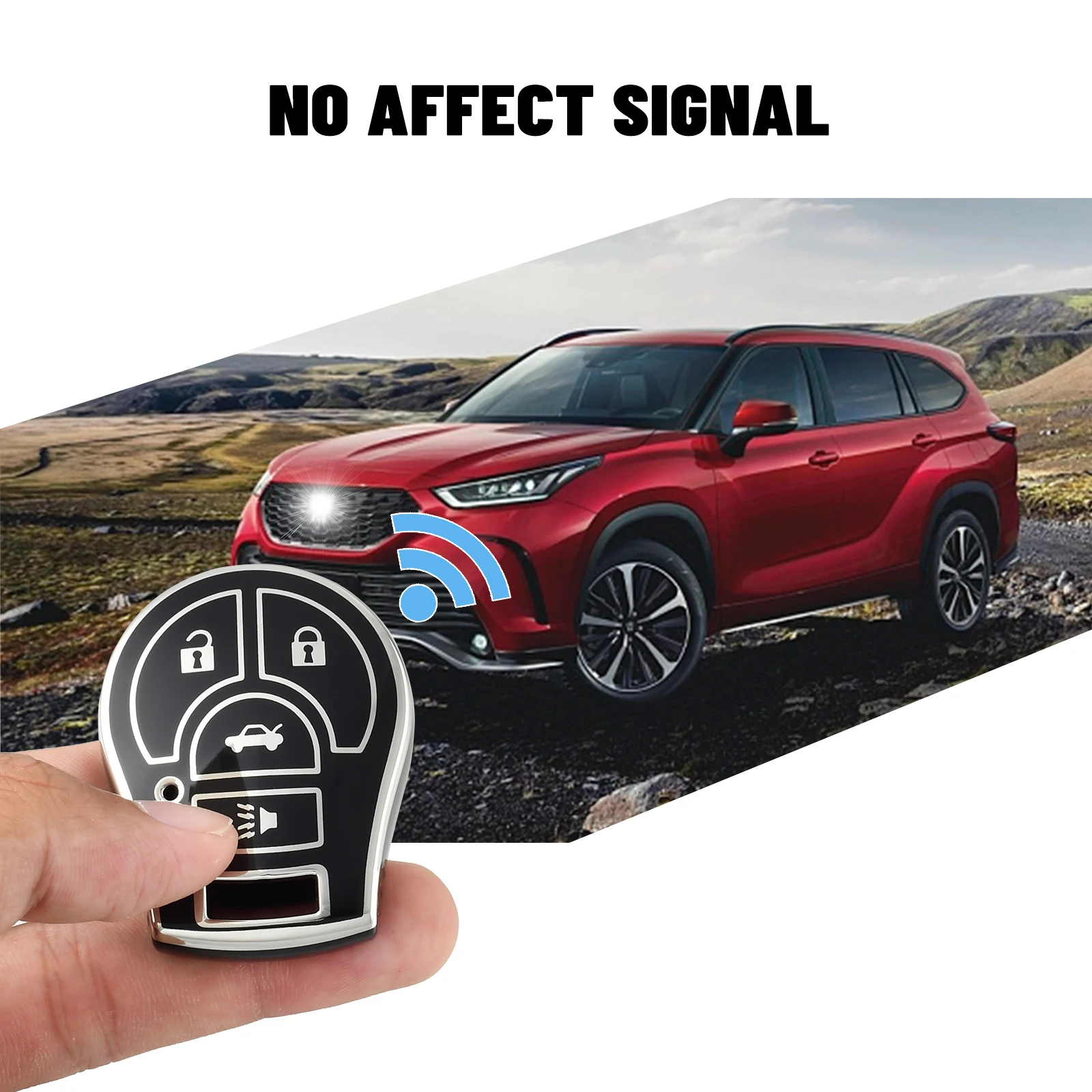 حافظة غطاء مفتاح فوب لنيسان فيرسا جوك روج سنترا تيتان أرمادا كيوب فرونتير NV إنفينيتي FX35 FX45 فيرسا حامل سلسلة المفاتيح