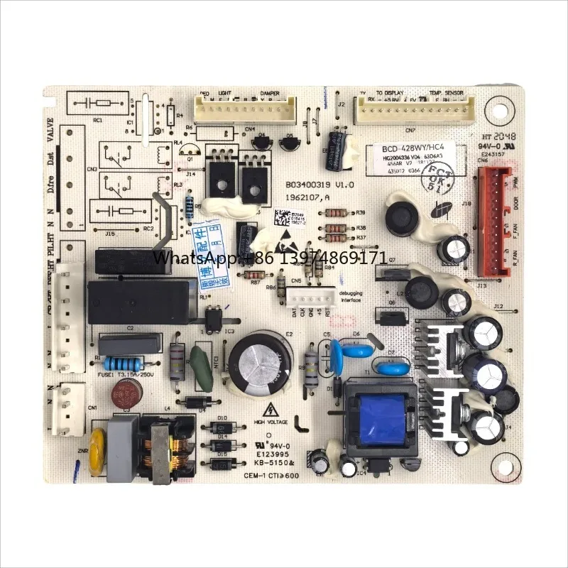 

Refrigerator Inverter Control Board 2004336 BCD-428WY/HC4(H) Replacement Computer Circuit Board