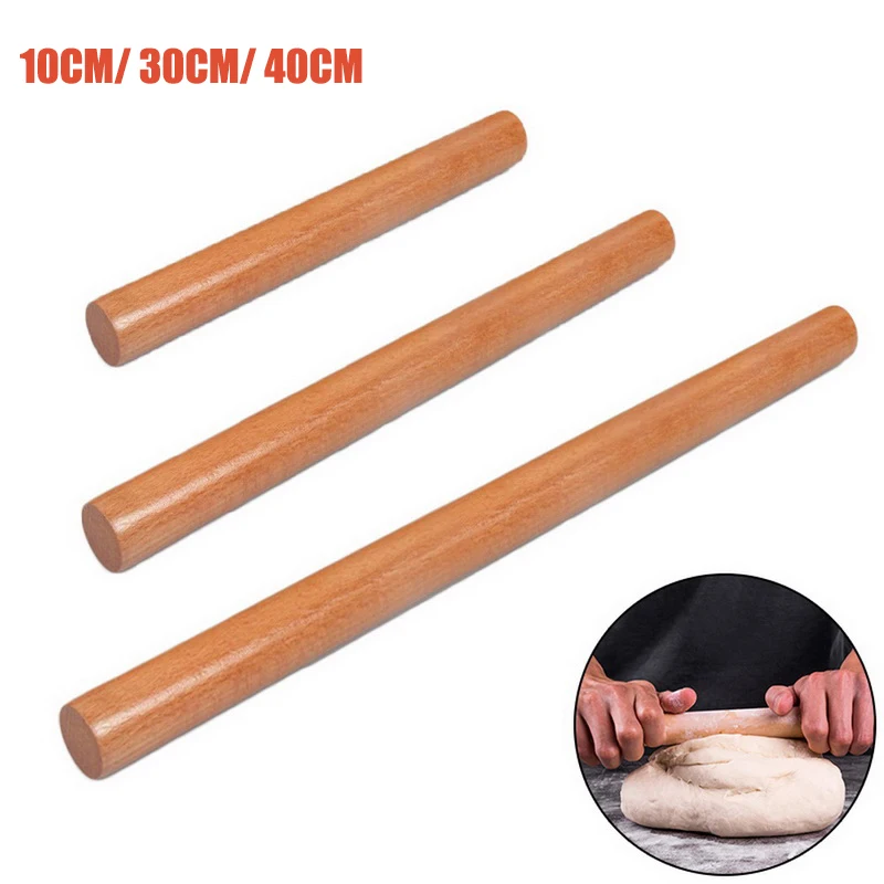 40 30 16 cm Non-Stick Rolling Pin Cake Fondant Pastry Wooden Embossed Rolling Pin For Kitchen Cake Roller Crafts Bakery Tool