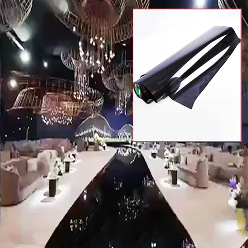 New Design Black Wedding Decorations Aisle Runner Mirror Carpet For Party Stage Centerpieces Supplies 10m/Lot