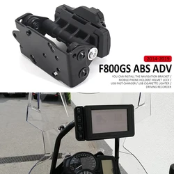 Universal Motorcycle Accessories GPS Mount Crossbar ร 13/16 mm For BMW F800GS F 800 GS f800gs ABS ADV Adventure 2014 - 2018 2019
