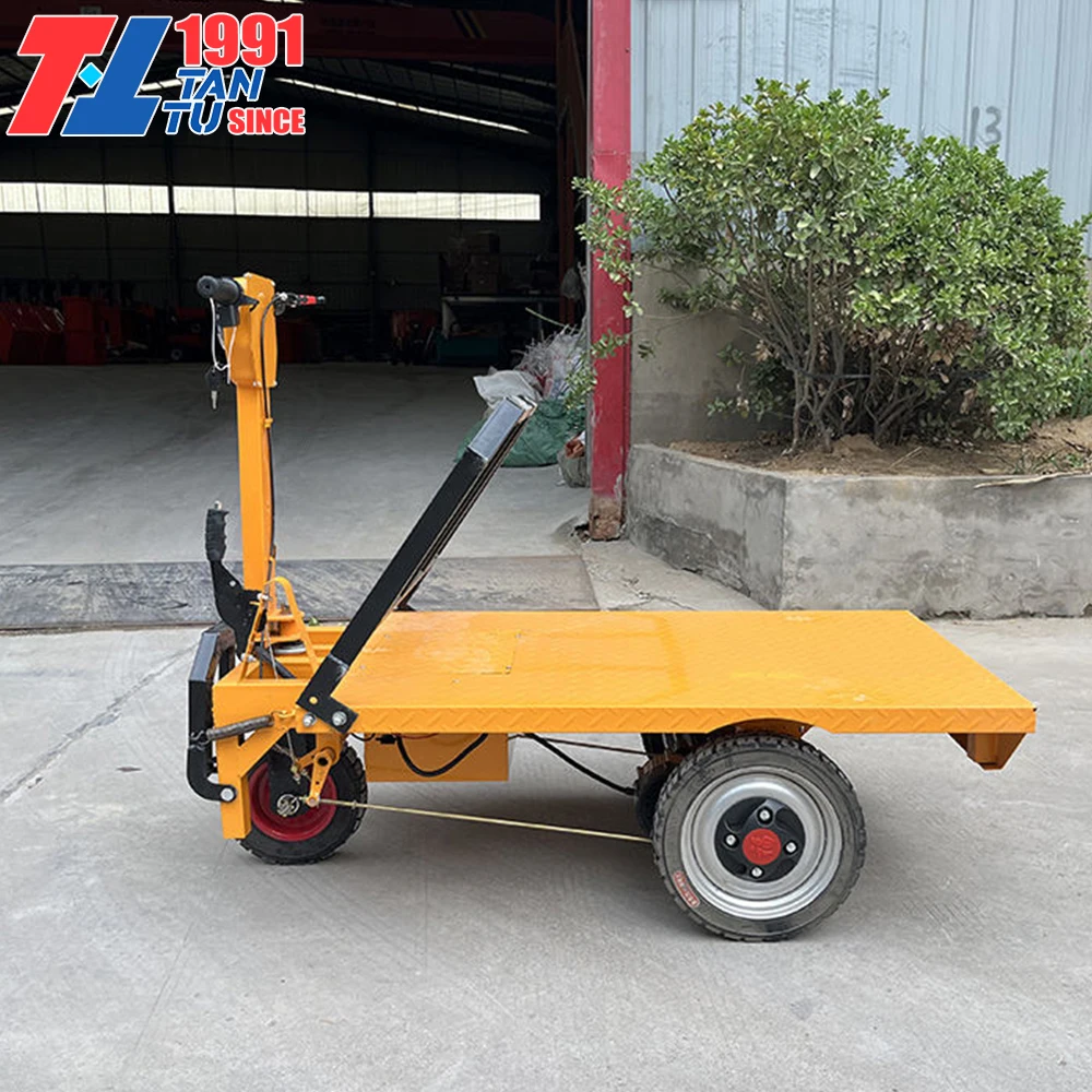 Trending Product 2025 New Arrivals Electric Hand Carts Electric Hand Push Cart Brick Cart for Construction