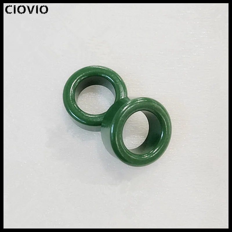 20PCS 50PCS 100PCS Mn-Zn Green Ferrite Magnetic Ring 25*15*10mm Anti-Interference Core Filter Coil Inductor Shielding