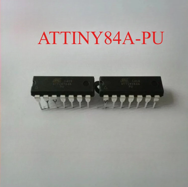 1PCS ATTINY84A-PU 8-bit Microcontroller 20MHz Industrial Grade DIP-14