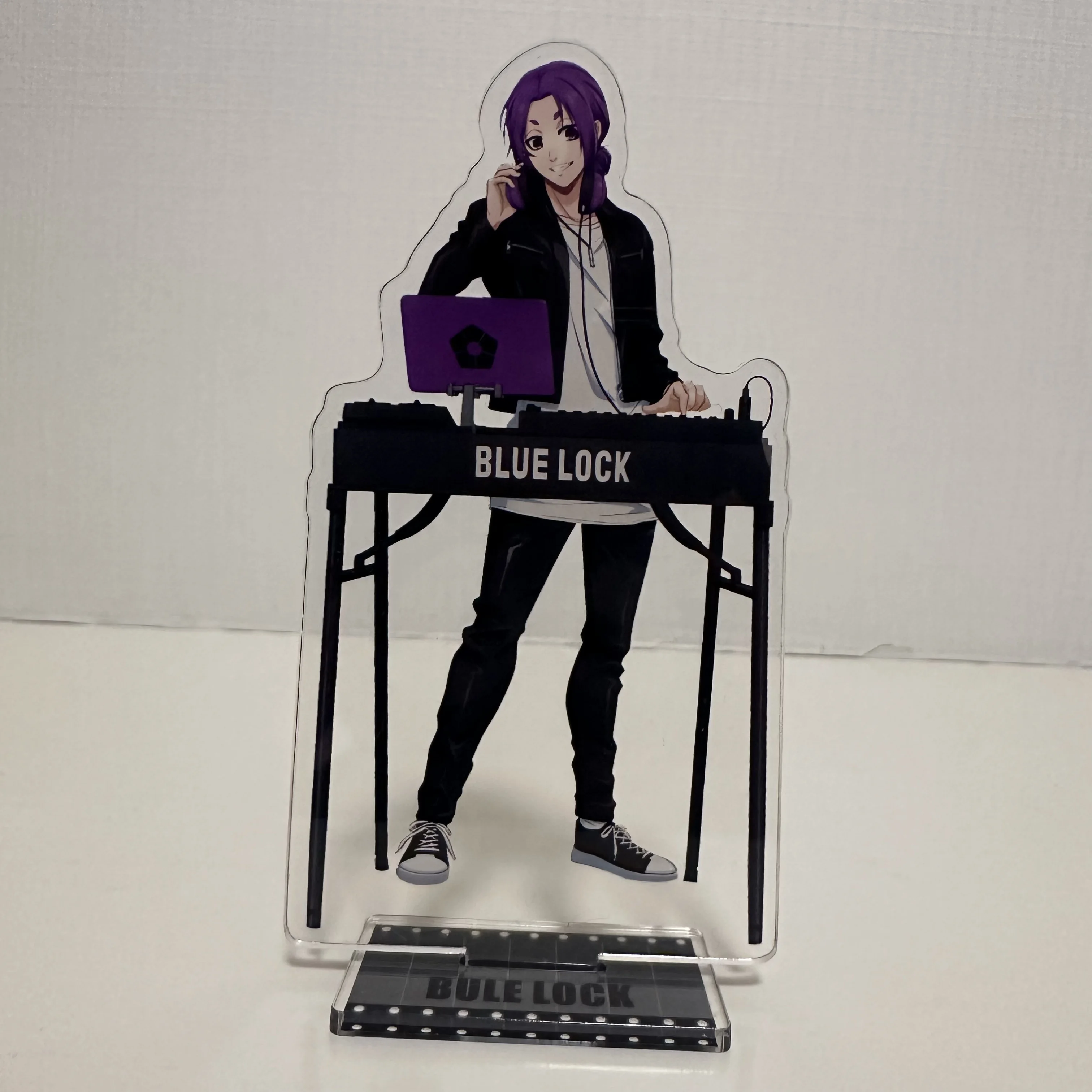 10CM Hot Anime BLUE LOCK Figure Nagi Seishiro Mikage Reo Bachira Meguru Isagi Yoichi Acrylic Stand Model Plate Desk Decor Prop