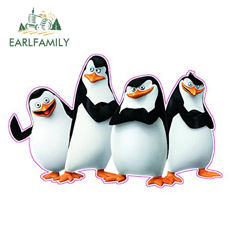 Penguin Skipper Graphics Wall Sticker Climatiseur Maison Trunk Hot Selling Decal Suitable For Tiki Related Items