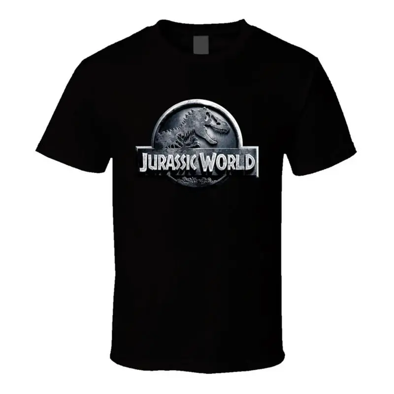Jurassic World Men'S Black T Shirt