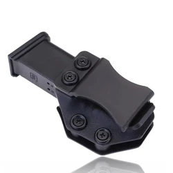 FiveStar IWB/OWB 9mm evrensel Mag kılıfı Mag kılıfı için uyar Glock 17 19 26/23/27/31/32/33 M9 G2C P226 USP sol sağ el kısmı