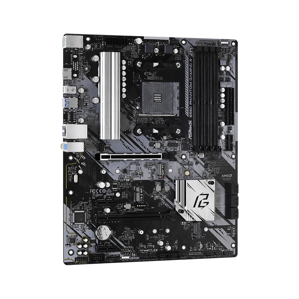 Imagem -05 - Placa-mãe Soquete Am4 Ddr4 4733mhz 128gb Pci-e 4.0 Nvme M.2 Sata Iii Suporte Ryzen 5600 5600g Cpu r7 5700x3d Asrock-b550