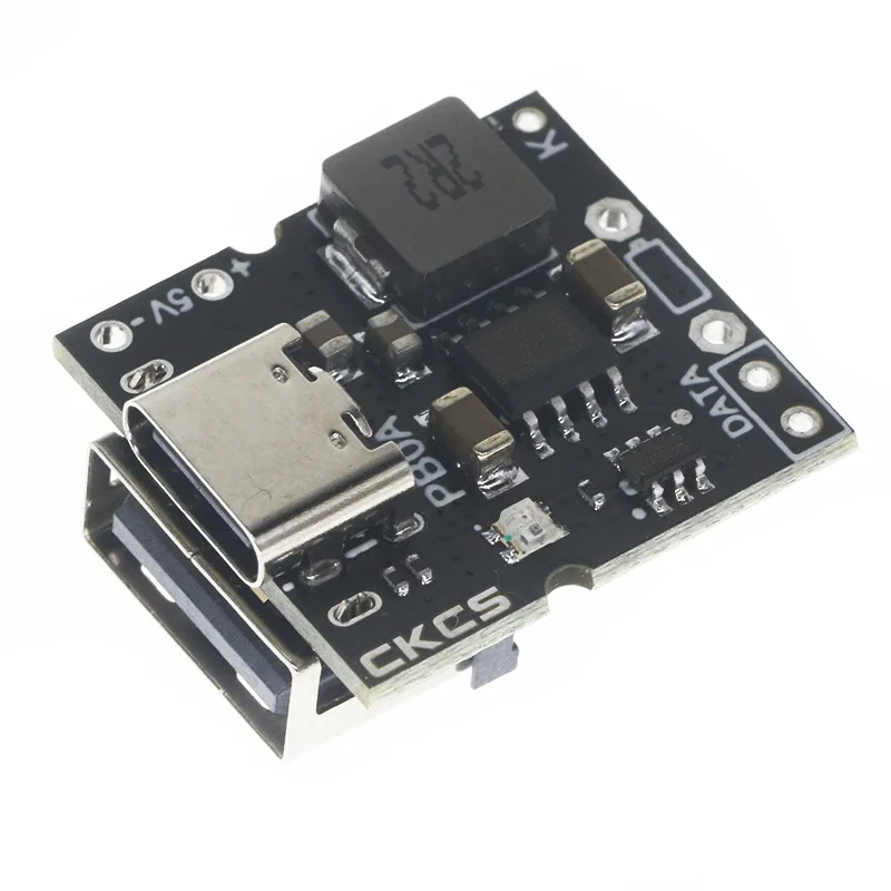 High-precision 5V2A Charge and Discharge Integrated Module Type-C Input, Compatible with 4.2V/4.35V Lithium Battery