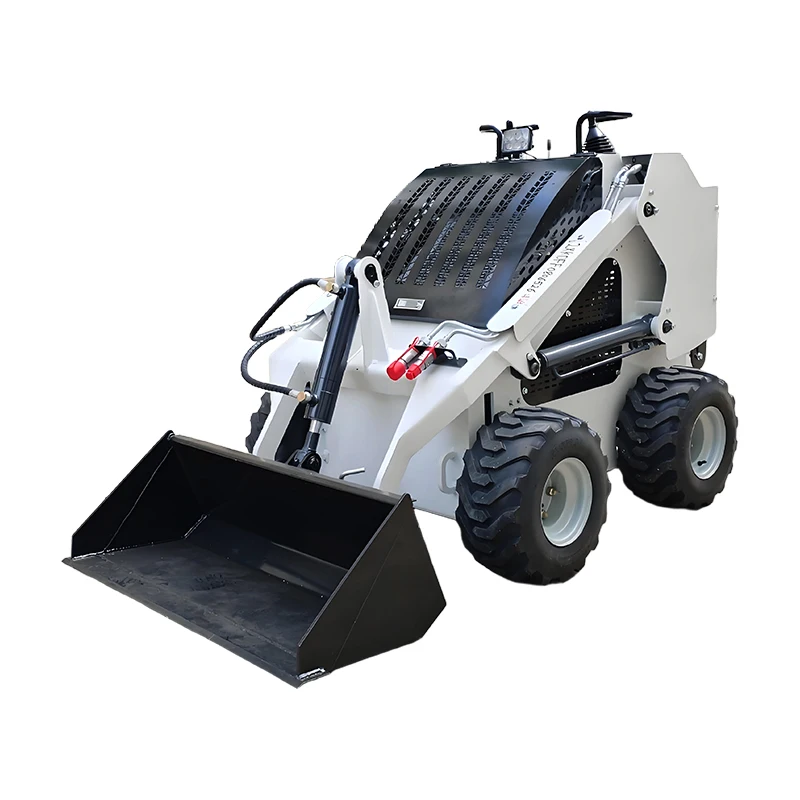 다기능 농업용 소형 컴팩트 디젤 휠 스키드 스티어 로더 CE EPA EURO5 스키드 스티어 로더