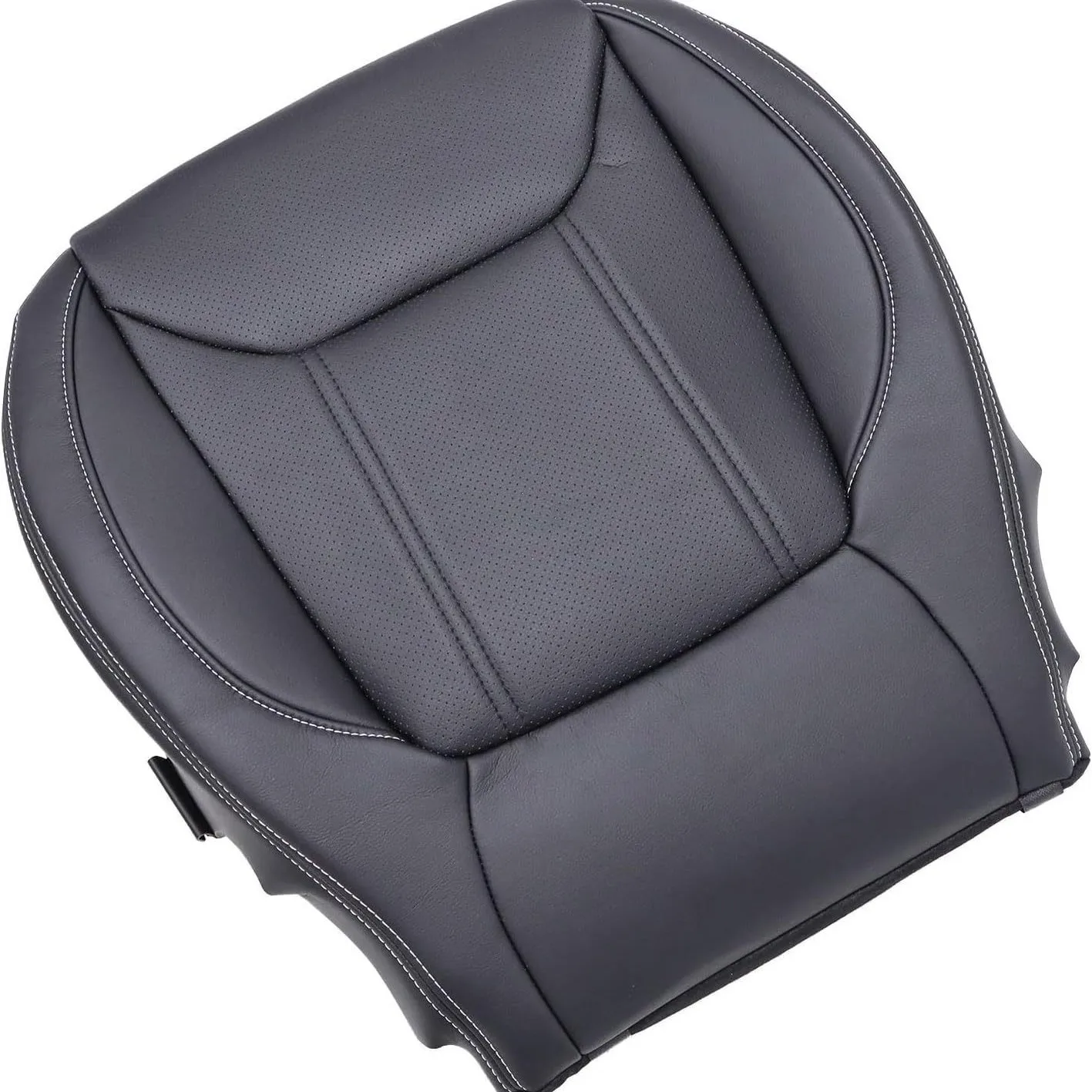 For 2019 2020 2021 2022 2023 2024 Subaru Forester Front Driver Bottom Replacement Seat Cover Black view 2
