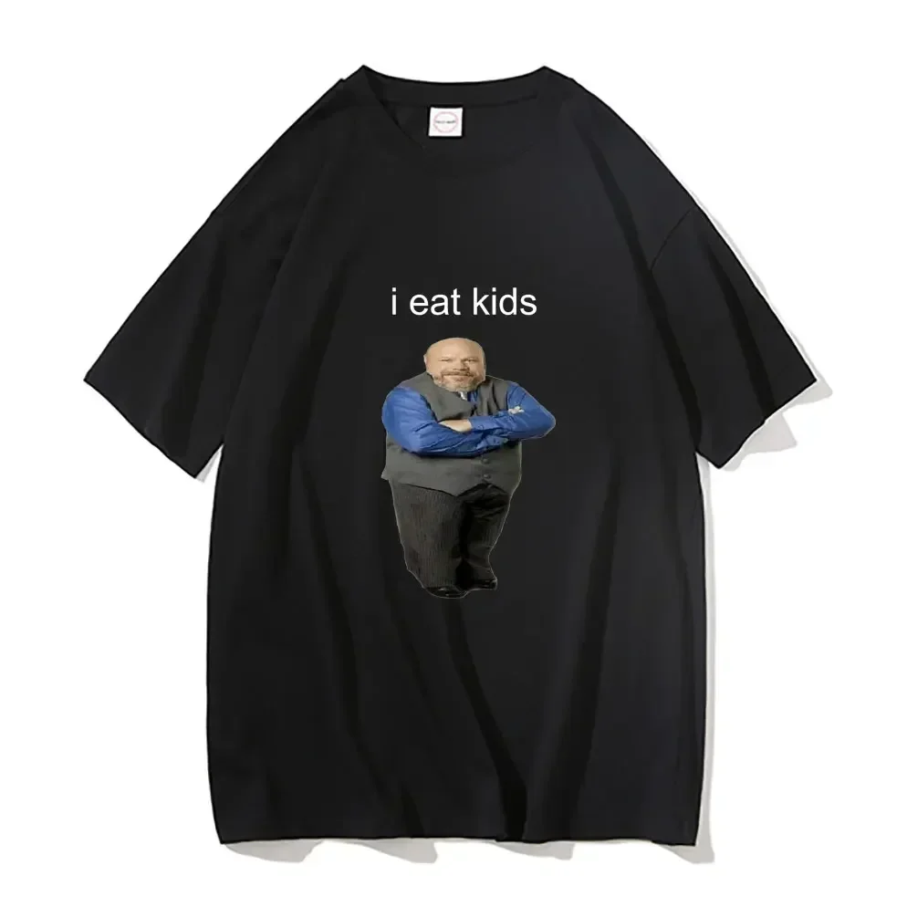 2024T-shirt Tops Short Sleeve New Black Casual Loose T-shirt Bertram Eats Kids Funny Brand Men Women