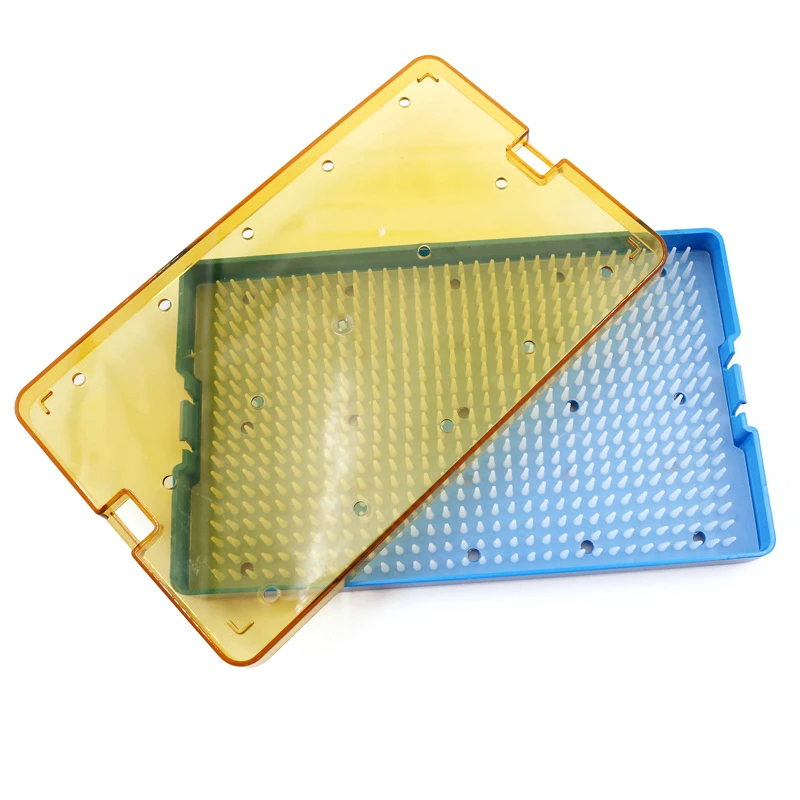 NEW Ophthalmic Microsurgical Instruments Surgical Autoclavable Surgery Silicone Disinfection box L/M/S Size
