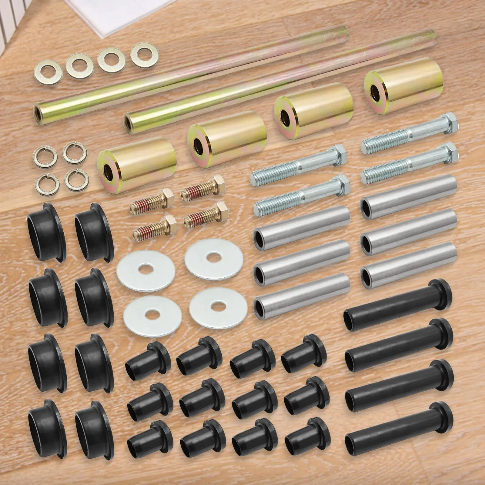 OE:5020826 Rear Suspension Bushing Set Multi-Purpose Rear Suspension Bump Stops Kit for Polaris for Sportsman 400 450 600 700