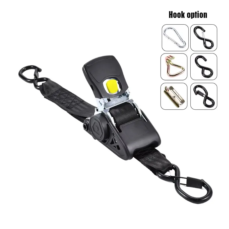 

Heavy duty automatic retractable ratchet belt