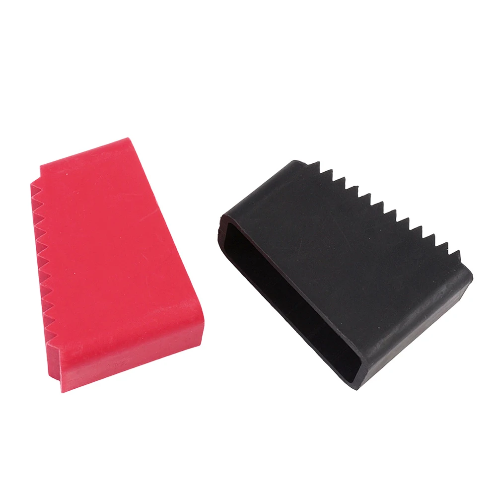 4PCS Rubber Ladder Foot Covers Non Slip Pads for Ladders Protect Flooring Increase Contact Area and Stability Size 55 38 25mm