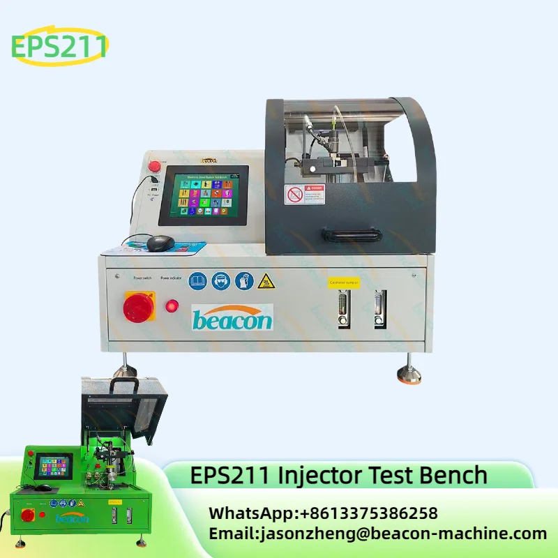 EPS211S Auto Repair Tools Common Rail Diesel Injector Calibration Machine With IQA IMA ISA Coding
