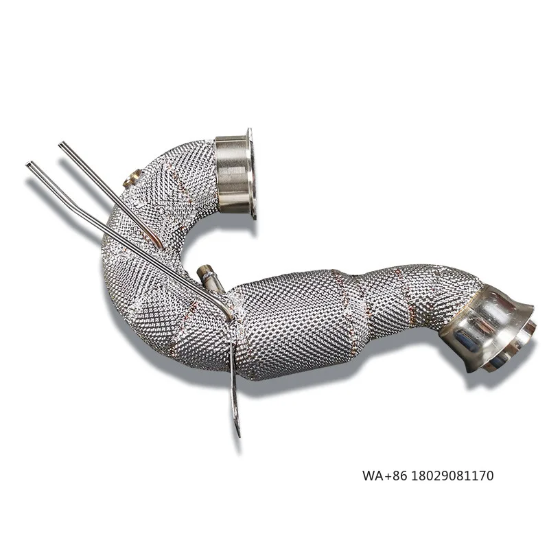 

19.High Performance Stainless Steel High-Flow Front Pipe With Catalytic Converter for C260