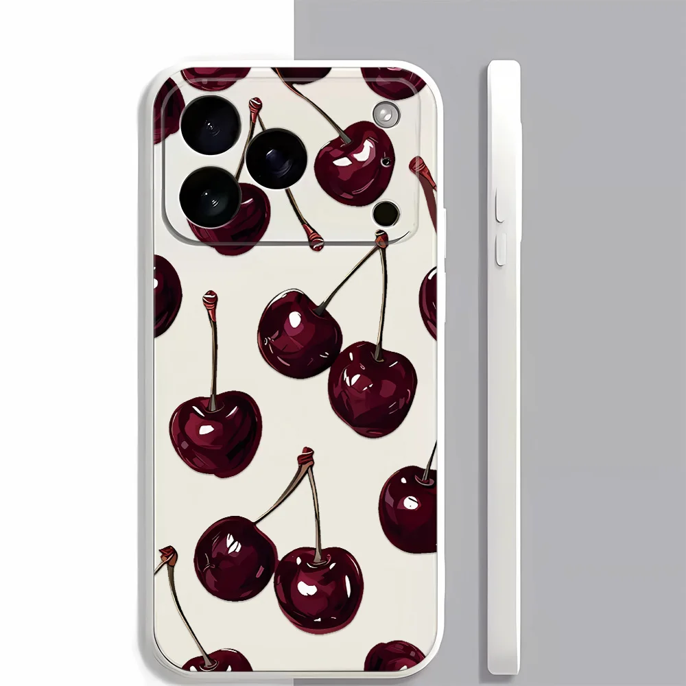 

Cherry Phone Case for iPhone17Pro Max/17Pro/17/16/16Pro/15/14/13/12/11/Pro/Plus Fashion Friend Gift Aesthetic Phone Case