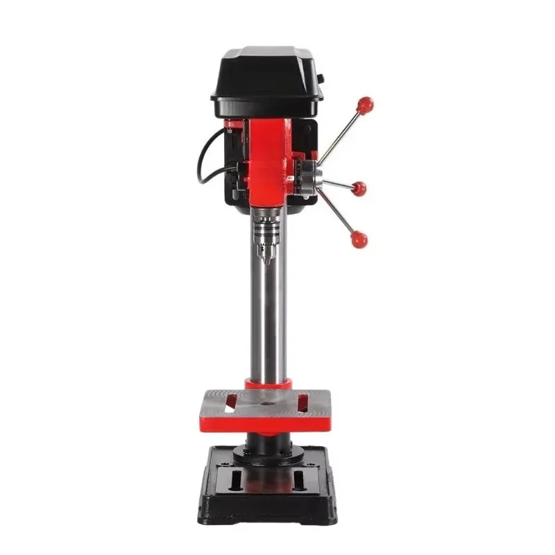 13mm Drill Press Small Household 220V High Power Bench Drill Multifunctional High Precision Drilling Machine