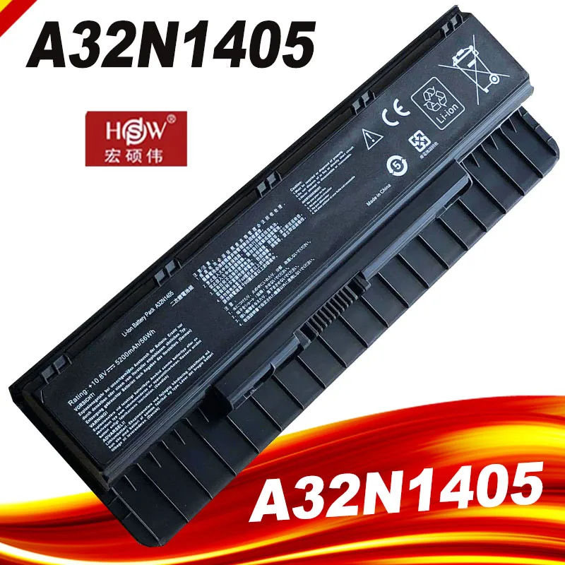 

Laptop battery A32N1405 For Asus G551 G551J G551JK G551JM battery for laptop G771J G771JK N551J N551JW N551JM N551Z N551ZU