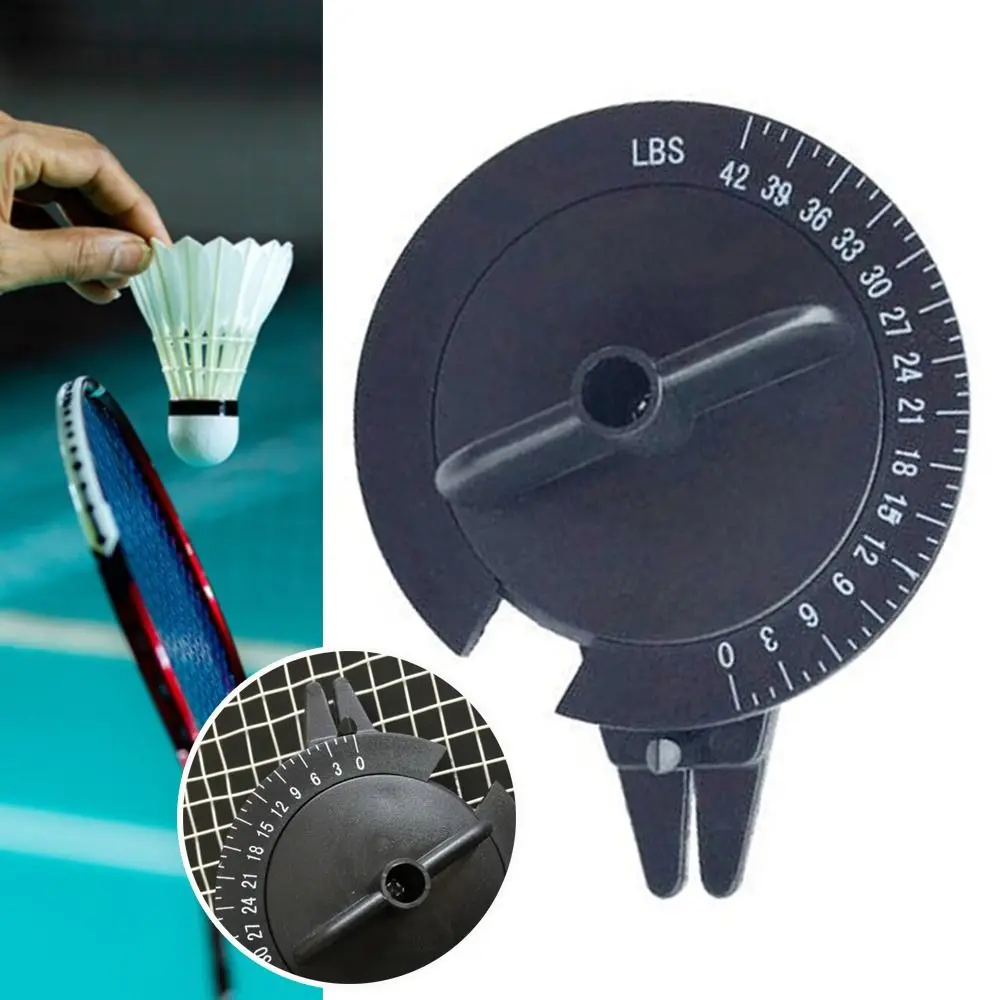 Calibrator Simple Operation Clear Reading String Tension Gauge Badminton Racket Stringing Meter Tennis Racquet Calibrator