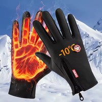 Winter Gloves For MenWomen Touchscreen Warm Outdoor Cycling Driving Motorcycle Fingerprint Cold Gloves Windproof Non Slip Gloves