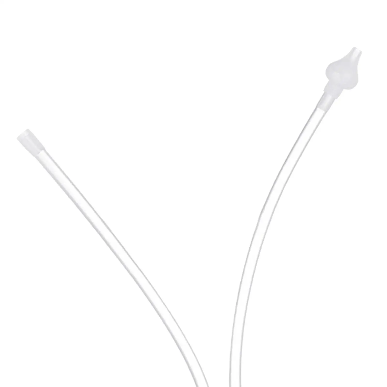 Infant Nose Cleaner Suction Tool for Toddlers Kids with Slanting Soft Tube and Easy Clean Removable Reservoir