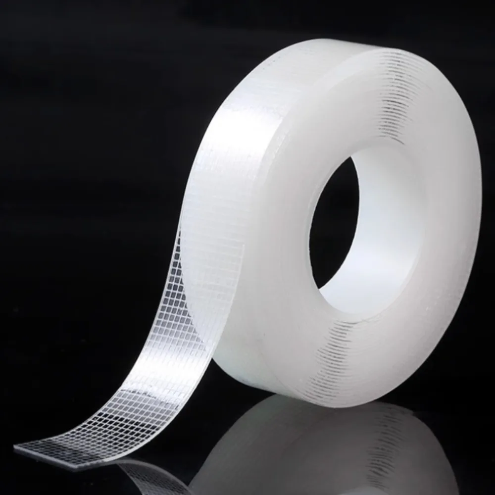 Nano Tape Double Sided Adhesive Tape Waterproof Strong Adhesive No Residue for Kitchen Bathroom Wall Decor Pictures Mirrors