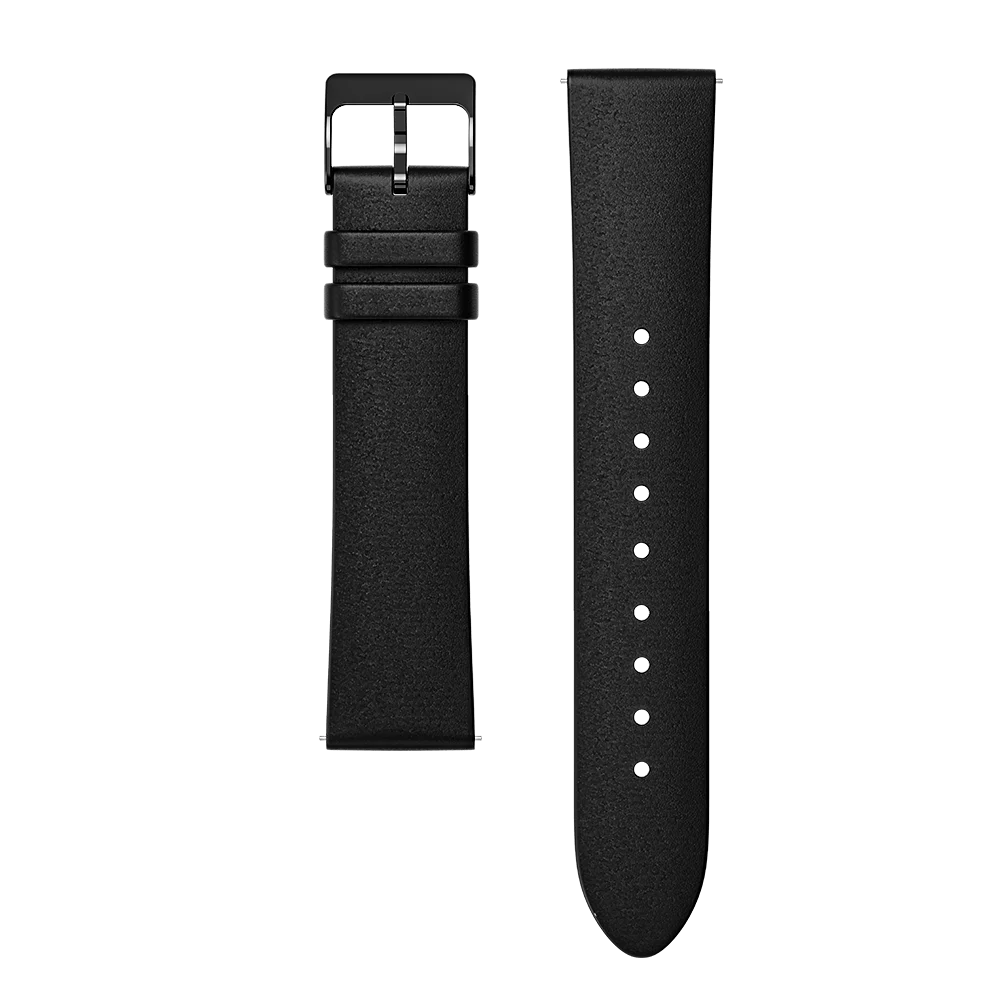 20mm Genuine Leather Watch Strap for for TicWatch E3, C2 , C2+ Smart Watch Replacement Strap