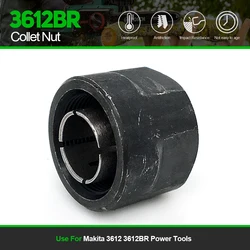 1pc Replace 12.7mm 12mm Collet Nut Plunge Router For Makita 3612 3612BR Power Tools Accessories Spare Parts Fast Shipping
