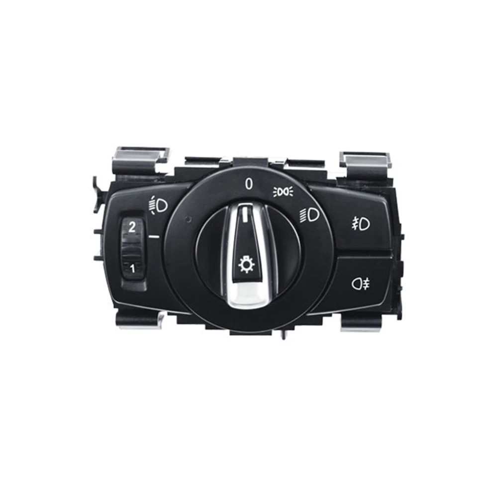 

Headlight Control Car Switch Module Black Color Brand New Condition Easy Installation Car Maintenance For BMW 3 Series