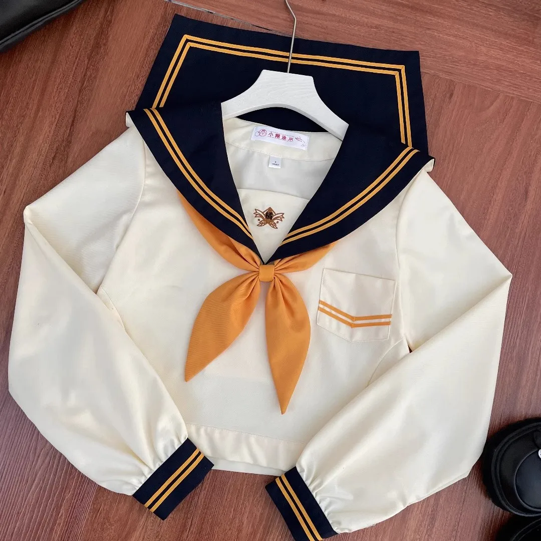 Uniforme da marinaio uniforme scolastica da donna S-XL Uniformi scolastiche giapponesi JK Studente Ragazza Vestito da marinaio Costume coreano Seifuku