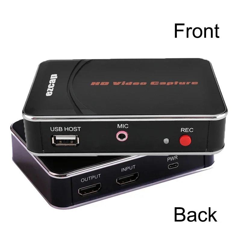 1080P Full HD Video Recorder Grabber Capture Box For WiiU Xbox 360 One PS4 USB Flash Disk