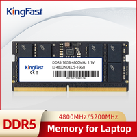 KingFast DDR5 Memory 16GB 32GB 4800MHz 5200MHz 260Pin 1.1V Sodimm Memoria Ram for Laptop