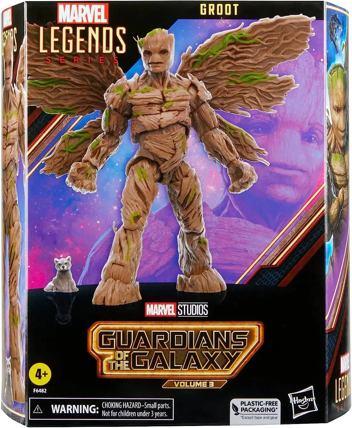 In Stock Marvel Legends Series Groot, Guardians of The Galaxy Vol. 3 6-Inch Collectible Action Figures, Toys for Ages 4 and Up