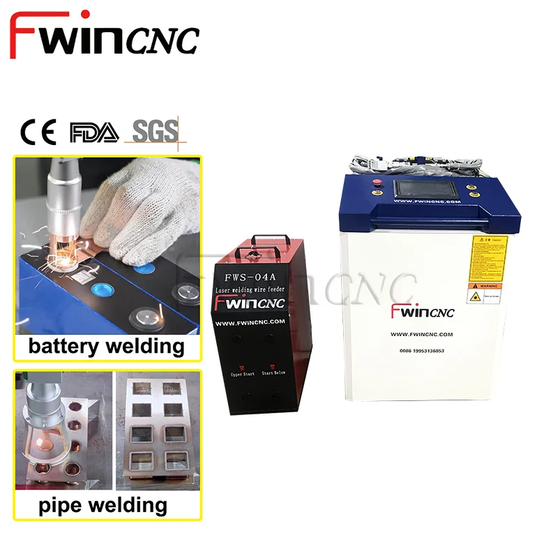 

Aluminum Laser Welding Machine 3 in 1 Handheld Mini Laser Welder Price Lithium Battery 5 in 1