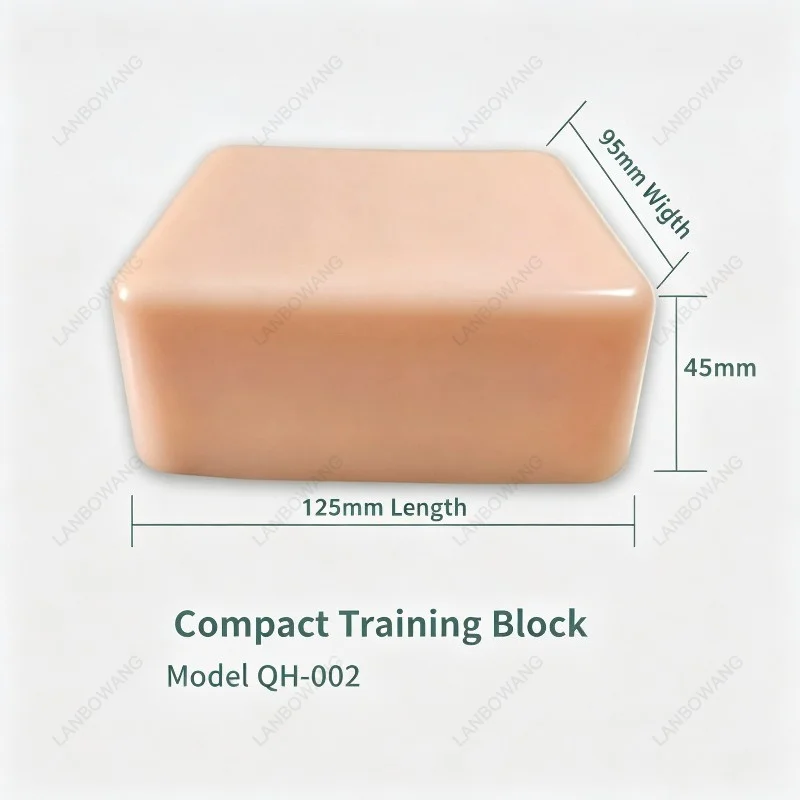 Ultrasound Nerve Block Injection Training Model, Reusable Highly Realistic Human Skin Phantom for Medical B-Ultrasound Practice