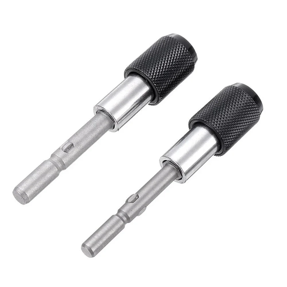 

Hand Tools Extend Bar 2pcs 5mm To 1/4 Hex Shank Tools Drill Bit Extend Bar Magnetic Screwdriver Bit Quick Release