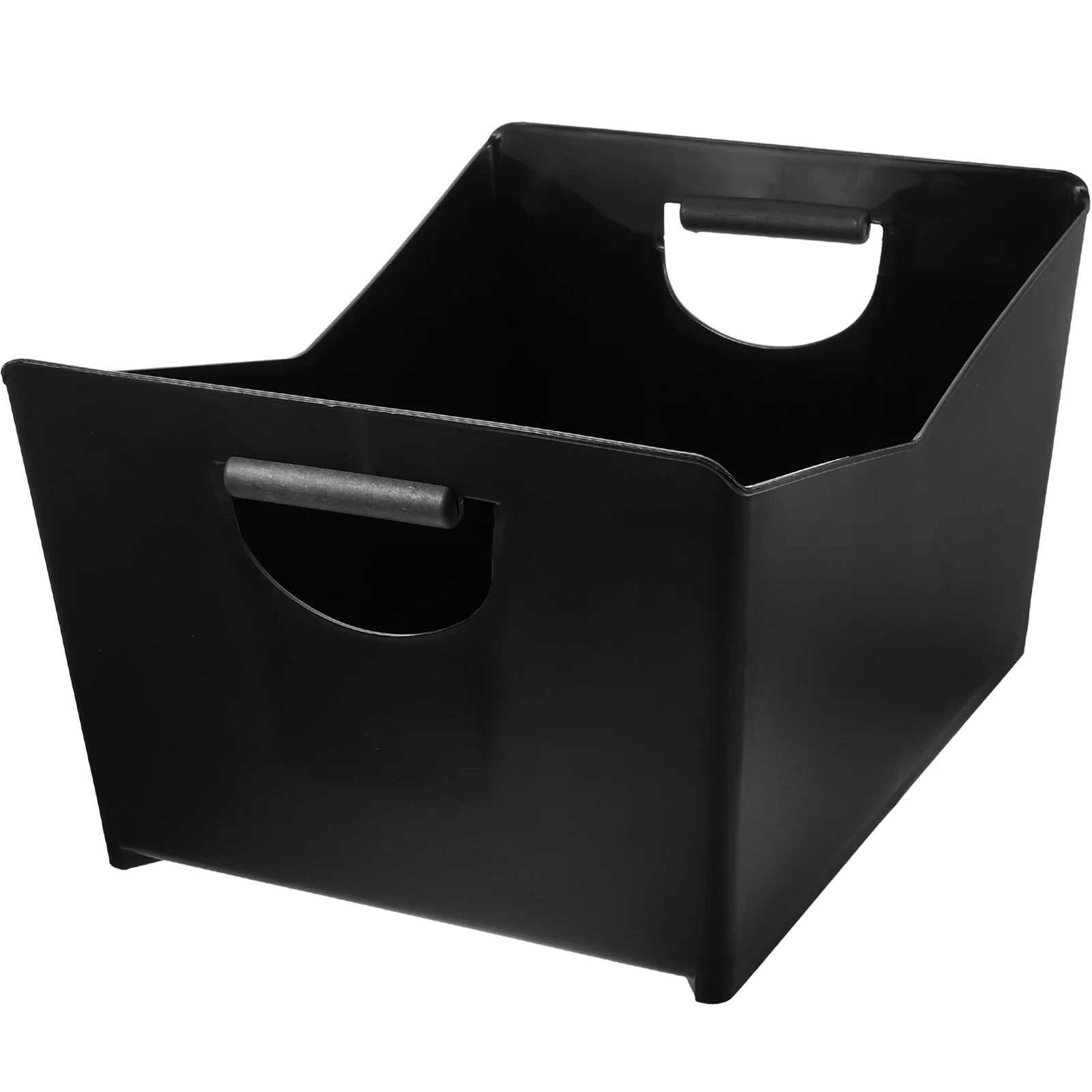

Beverage Tub Bucket Ice Cube Cooler Plastic Buckets Household Black PP Material Smooth Suitable Bar KTV Cooling