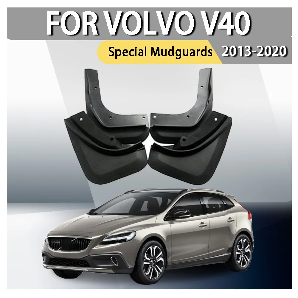

ABS Plastic Car Styling Cars Accessories Special Mudguards For Volvo V40 2013 2014 2015 2016 2017 2018 2019 2020 Car Decoration