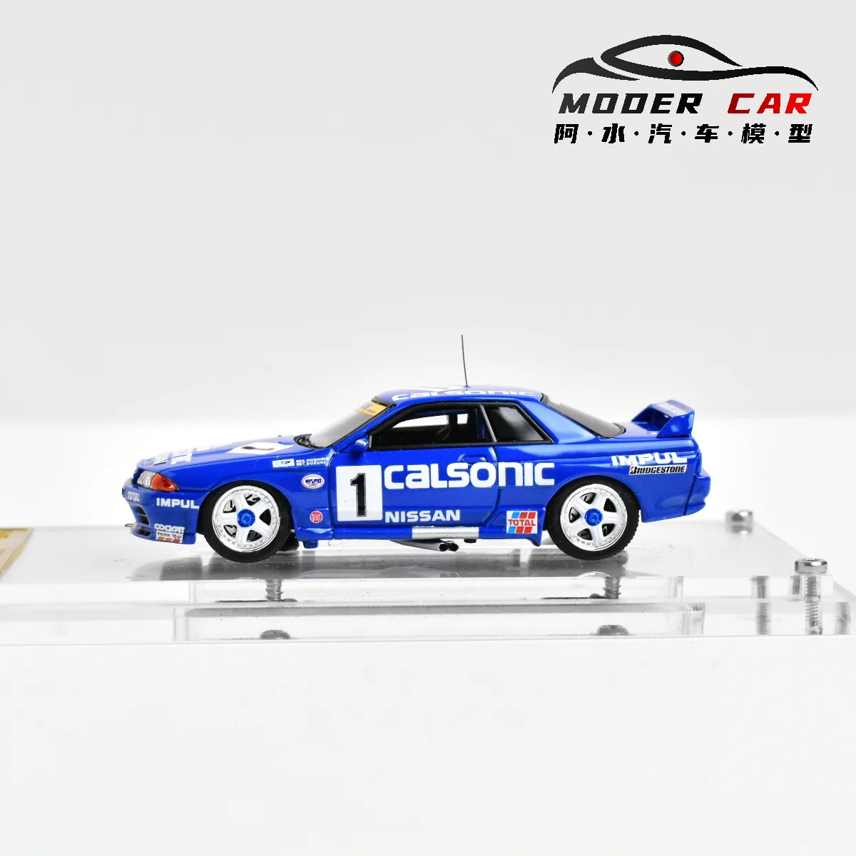 IG 1:64 GTR R32 SKYLINE #12#1 1991 1990 JTC Resin Diecast Model